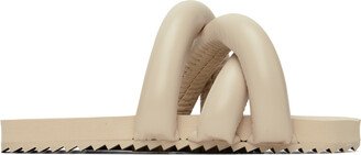 Beige Tyre Slides-AA