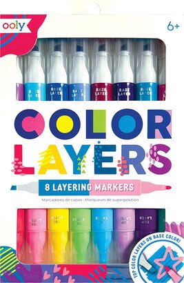 Ooly Color Layers Layering Markers Pkg/8