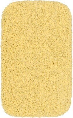 24x40 Jazz Nylon Washable Bath Rug Yellow