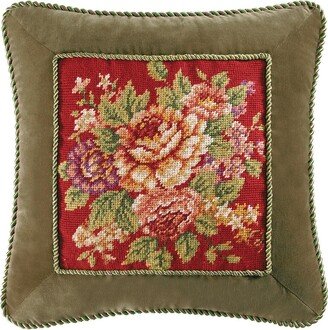 Rossa Needlepoint Pillow