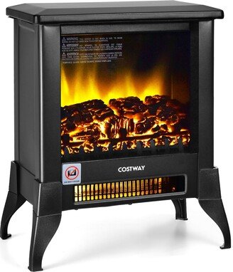 18'' Electric Fireplace Stove Freestanding Heater