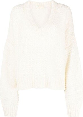 Amano V-neck jumper-AA