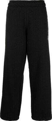 Contrast-Trim Drawstring-Waist Track Pants