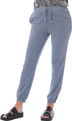 Washed Terry Classic Sweatpants (Washed Denim) Women's Casual Pants