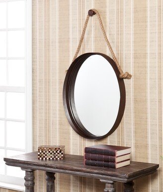 SEI Furniture Ged Rustic Farmhouse Decorative Wall Mirror