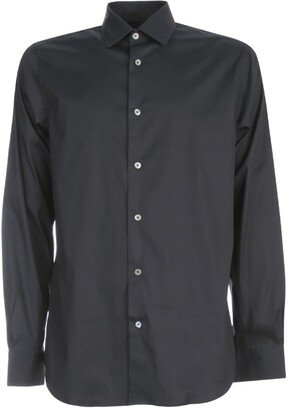 Buttoned Long-Sleeved Shirt-BP