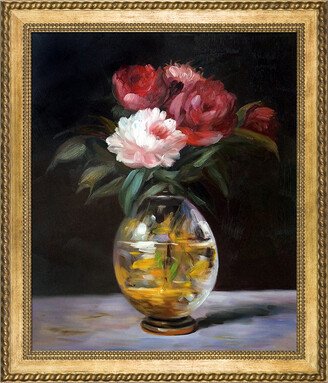 Overstock Art Bouquet Of Flowers Oil Reproduction By Edouard Manet