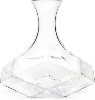 Raye Faceted Wine Decanter, 64 Oz