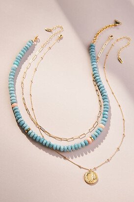 Shades of Sea Triple-Layer Necklace