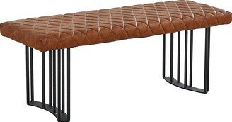 Neos Modern Furniture BC662 Modern Upholstered Diamond Tufted Dining Bench