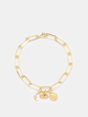 Yasemi Gold-vermeil Charm Bracelet