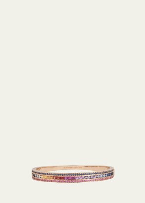 Alice Van Cal 18K Rose Gold Rainbow Radiant Union Bracelet