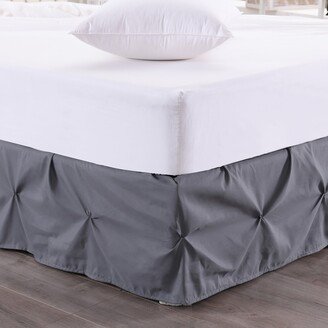 Hudson Pintuck 14-Inch Drop Bedskirt