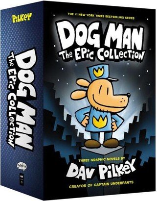 Barnes & Noble Dog Man: The Epic Collection (Dog Man Series #1-3 Boxed Set) By Dav Pilkey