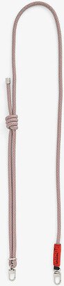 Topologie Grey/red/bluelattice Rope Swivel-carabiner Woven Phone Strap