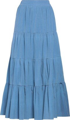 MILVA MI Maxi Skirt Pastel Blue