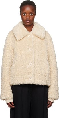 Beige Melina Faux-Shearling Jacket