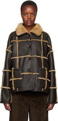 Cawley Brown Avis Shearling Jacket