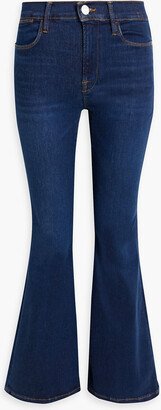 Le Pixie Sylvie cropped high-rise flared jeans