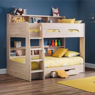 Dunelm Orion Single Bunk Bed White