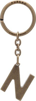 FURSAC N Letter key ring