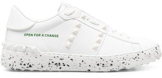 Open For a Change rockstud low-top sneakers