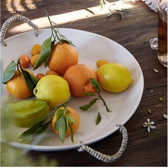 Ceramic Serving Platter with Handles