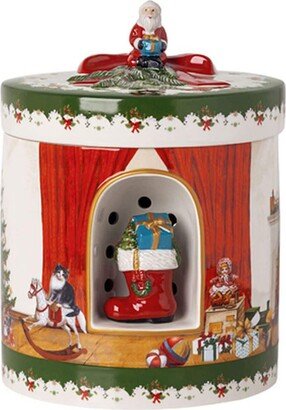 Santa Brings Gifts porcelain box