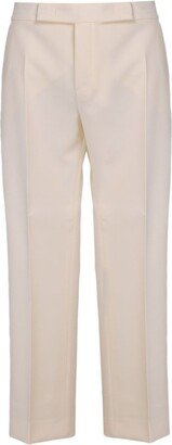 Straight Leg Jersey Trousers