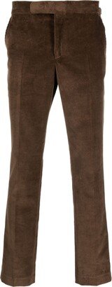 Straight-Leg Corduroy Trousers-BA