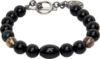 SOSHIOTSUKI Black Single Juzu Bracelet