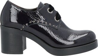 LAURA BELLARIVA Lace-up Shoes Black-AB