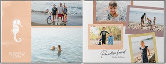 Photo Books: Summer Adventures Photo Book, 11X14, Premium Leather Cover, Deluxe Layflat