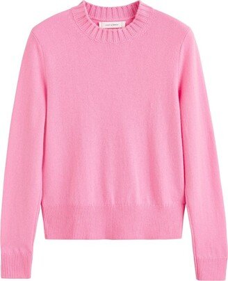 Wool-Cashmere Fine Knit Sweater