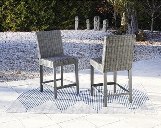 Palazzo Outdoor Barstool Set of 2 - 20.47