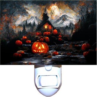 Halloween Haunted Valley Decorative Night Light