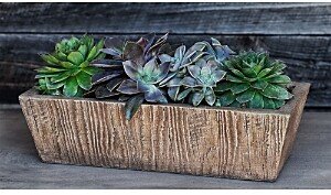 Small Barn Board Tapered Trough