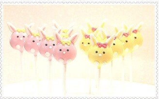 Birthday Cake Pops | Bunnies