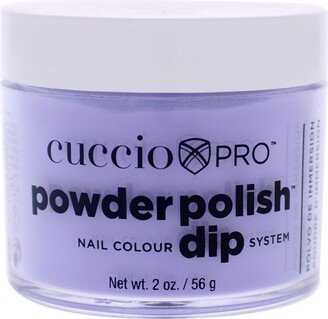 Pro Powder Polish Nail Colour Dip System - Grape Crush Deep Purple by Cuccio Colour for Women - 1.6 oz Nail Powder