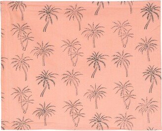 Palm Tree-Print Cotton Placemats (Set Of Four)