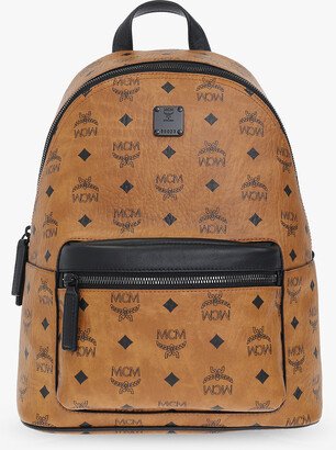 ‘Stark’ Backpack With Logo Unisex - Brown