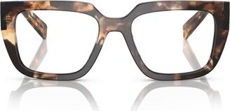 Prada Eyewear Pr A03v Havana Caramel Glasses