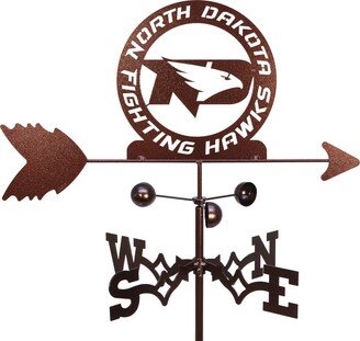 Hand Made North Dakota Fighting Hawks Weathervane New