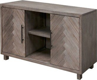 Palisade Console TV Stand for TVs up to 60 Gray - Martin Furniture