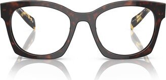 Prada Eyewear Pr A05v Havana Glasses