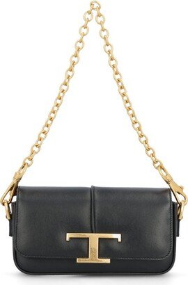 T Timeless Logo Plaque Crossbody Bag