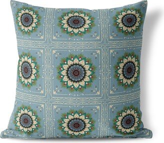 Amrita Sen Designs Amrita Sen Twilight Blossom Indoor Outdoor Pillow