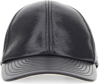 Dark Grey Vinyl Baseball Cap