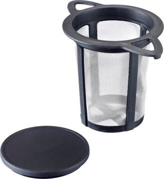 Permanent Tea Filter - Stainless Steel Mesh with Lid/Drip Tray