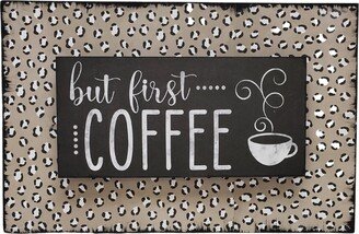 Kitchen Decor, Coffee Lovers Picture, Bar Coffee, Wall Neutral Color Cup, But First Coffee Sign